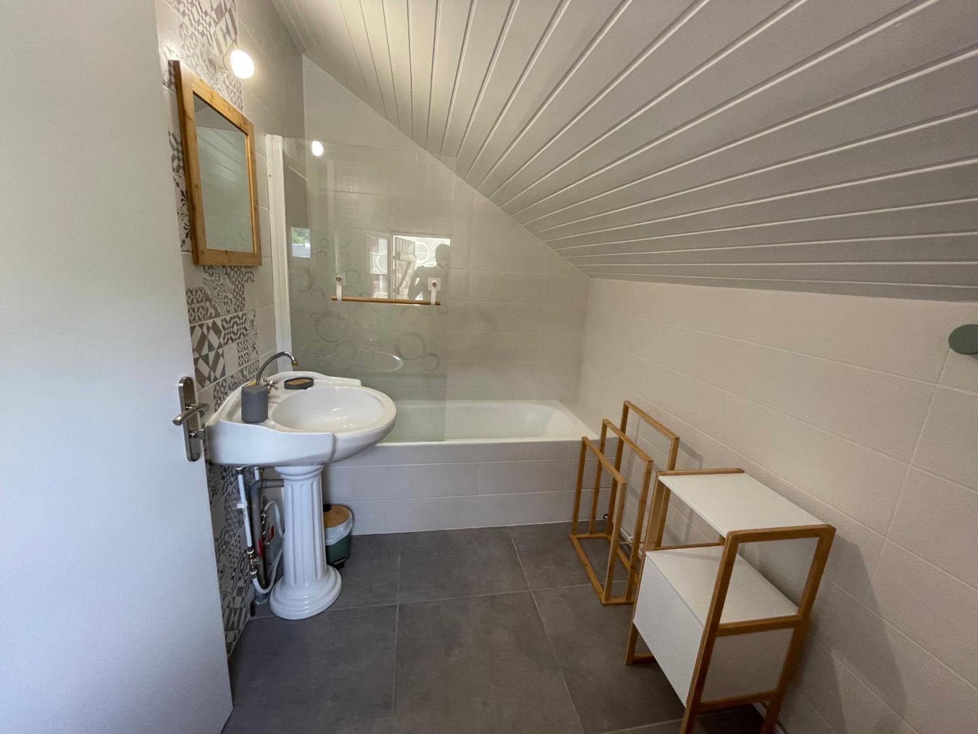 Appartement Cocoon Avec Jardin Et Vue Montagne 拉兰 外观 照片